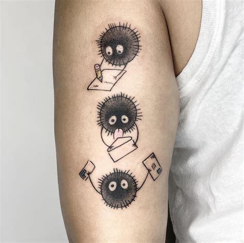 sprite tattoo|30 Cute & Adorable Soot Sprite Tattoo Ideas